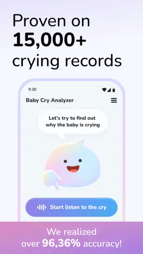 AYA Cry Analyzer Baby Language screenshot
