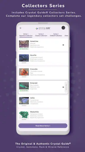 Crystal Guide® Pocket Edition screenshot