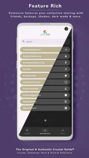 Crystal Guide® Pocket Edition screenshot