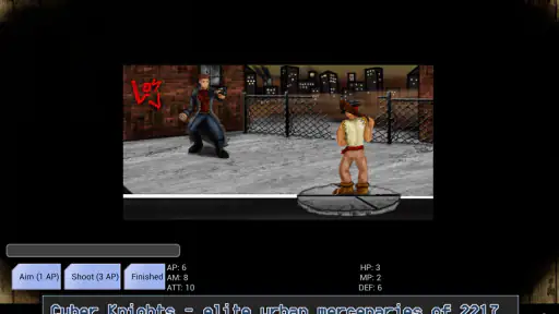 Cyber Knights RPG Elite screenshot