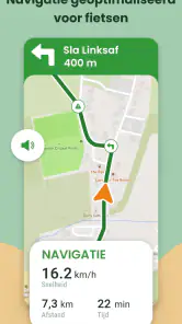 Cyclers–Fietsnavigatie & Kaart screenshot