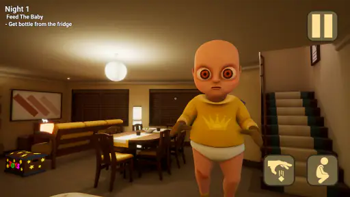 De baby in het geel screenshot