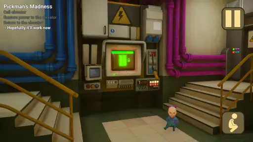 De baby in het geel screenshot