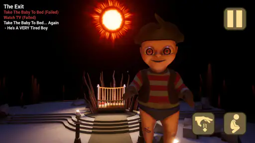 De baby in het geel screenshot