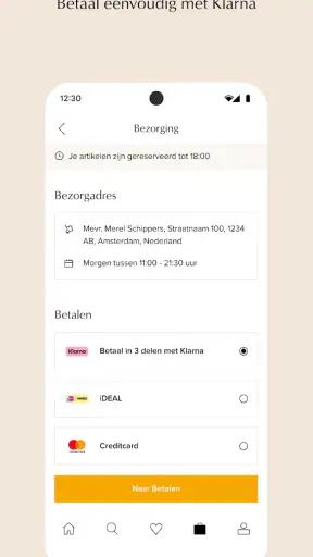 De Bijenkorf – Online shopping screenshot