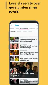 De Telegraaf screenshot