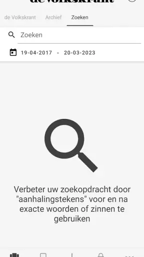 de Volkskrant Krant screenshot