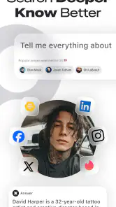 Deepsearch AI Search Assistant screenshot