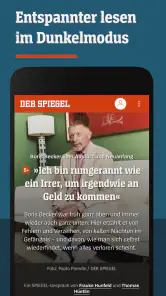 DER SPIEGEL - Nachrichten screenshot
