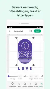 Design Space: DIY met Cricut screenshot
