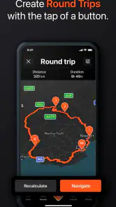 Detecht - Motorcycle App & GPS screenshot