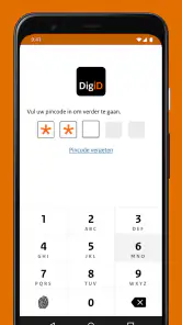 DigiD screenshot