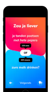 Dilemmaly - Zou je liever? screenshot