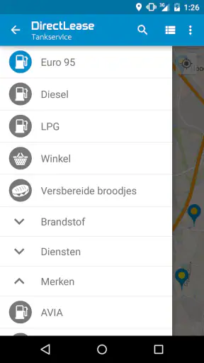 DirectLease Tankservice screenshot