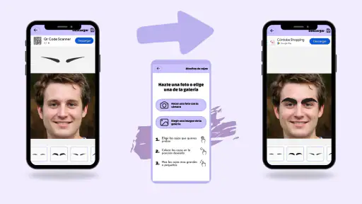 Diseña tus cejas paso a paso screenshot