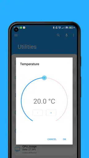 Domoticz screenshot