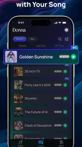 Donna AI Song & Music Maker screenshot