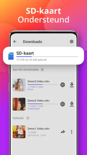 Downloader screenshot