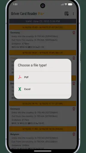 Driver Card Reader Pro screenshot