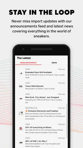 DROPS by SoleSavy - Sneakers screenshot