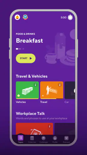 Drops: leer een nieuwe taal screenshot