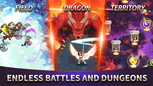 Dungeon Sisters : IDLE RPG screenshot