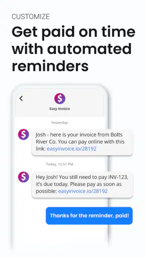 Easy Invoice & Estimate Maker screenshot