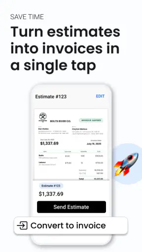 Easy Invoice & Estimate Maker screenshot