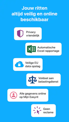 EasyRit | kilometerregistratie screenshot