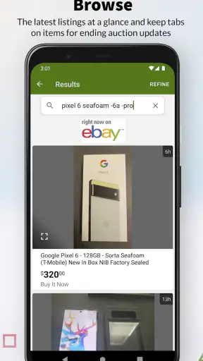 eFerret - Alerts for eBay screenshot