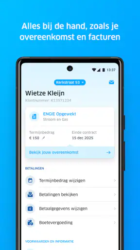 ENGIE Energie NL screenshot