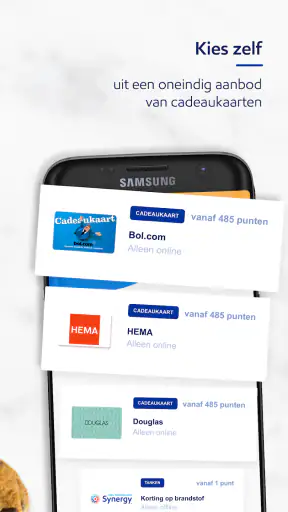 Esso: Spaarprogramma screenshot