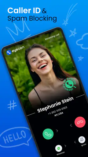 Eyecon: Blokkeer spamoproepen screenshot