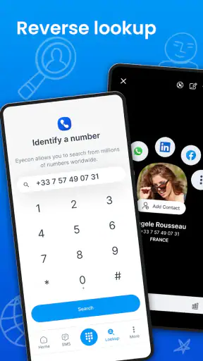 Eyecon: Blokkeer spamoproepen screenshot