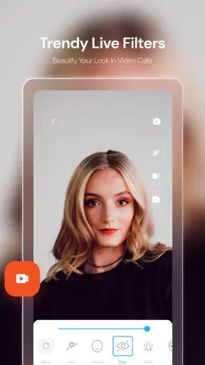 Face beauty voor videocall-app screenshot