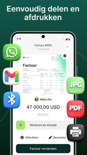 Factuur Maker: Facturatie App screenshot
