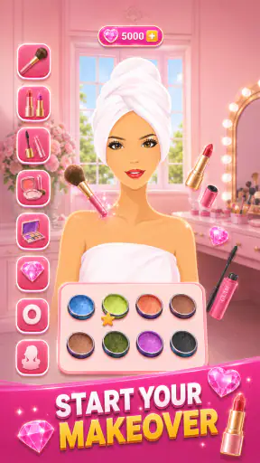 Fashion Girl: aankleedspel screenshot