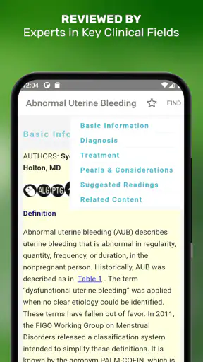 Ferri's Clinical Advisor screenshot