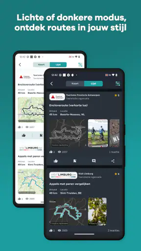 Fietsknooppunt screenshot