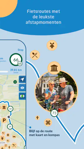Fietsnetwerk Fietsroutes screenshot