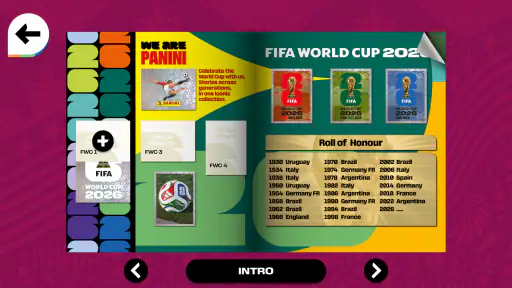 FIFA Panini Collection screenshot