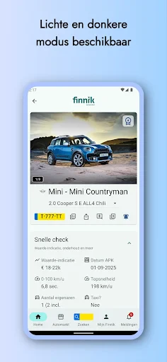 Finnik Kenteken Opzoeken screenshot