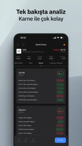 Fintables: Borsa, Hisse ve Fon screenshot