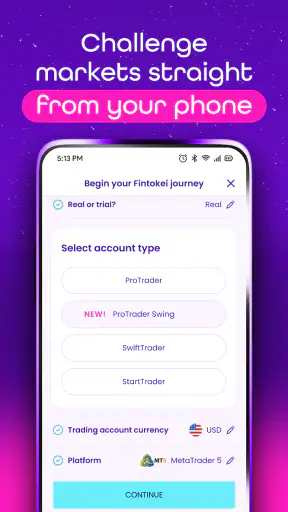 Fintokei screenshot