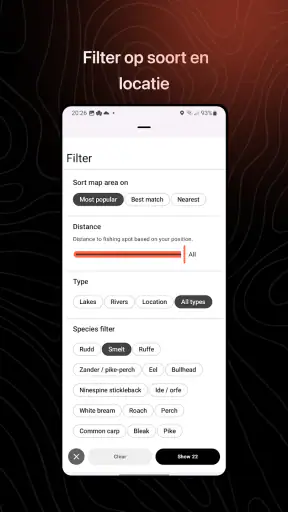 Fishbuddy:Vissen & Waterkaart screenshot