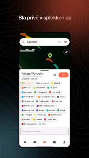 Fishbuddy:Vissen & Waterkaart screenshot