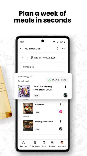 Flavorish | Save Any Recipe screenshot