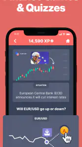 Forex Trading School & Game screenshot