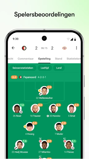 FotMob - Voetbal Uitslagen screenshot