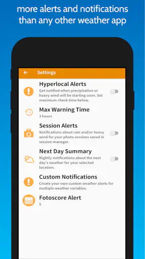 Fotocast - Weather Forecast fo screenshot